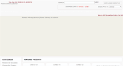 Desktop Screenshot of flowersdeliverylebanon.com